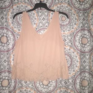Light Pink Crop Top
